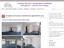 Tablet Screenshot of homedecoconseil.fr